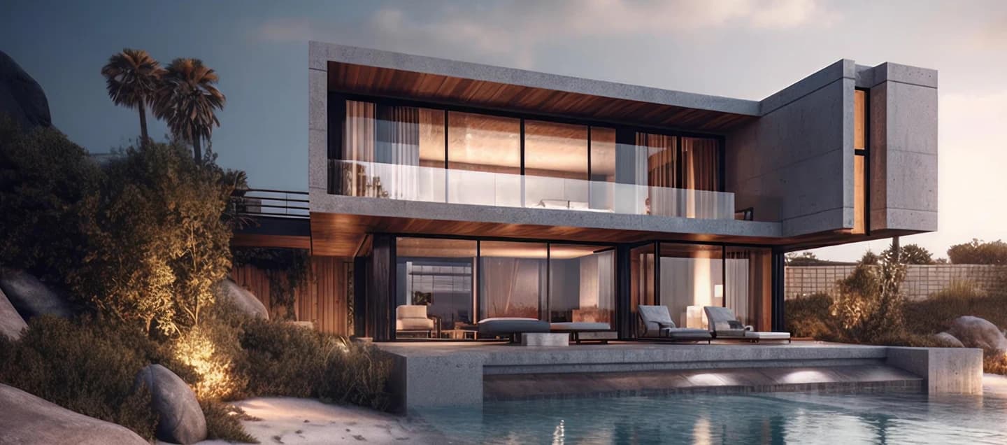 Luxury property background